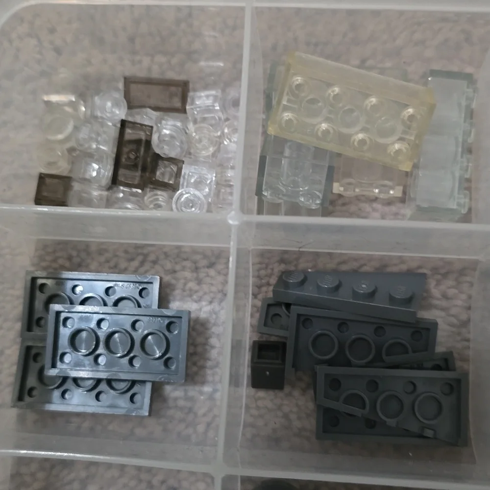 LEGO Bundle of Assorted Building Blocks in Organizer Case